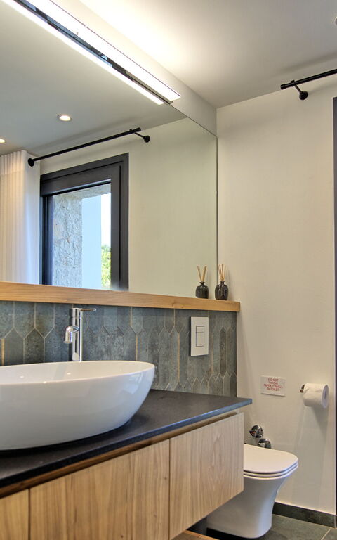 Villa Acropolitana: Baderom