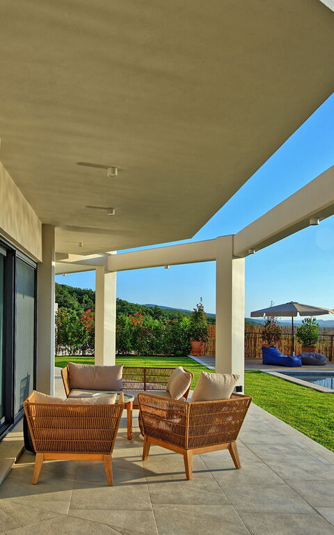 Villa Acropolitana: basseng, Eksteriør, Hage, Utendørs