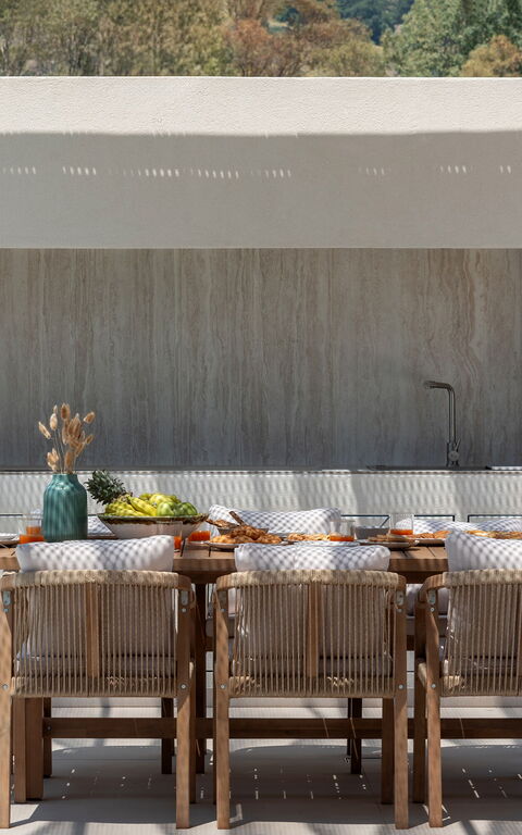 Villa El: Balkong / terrasse / uteplass