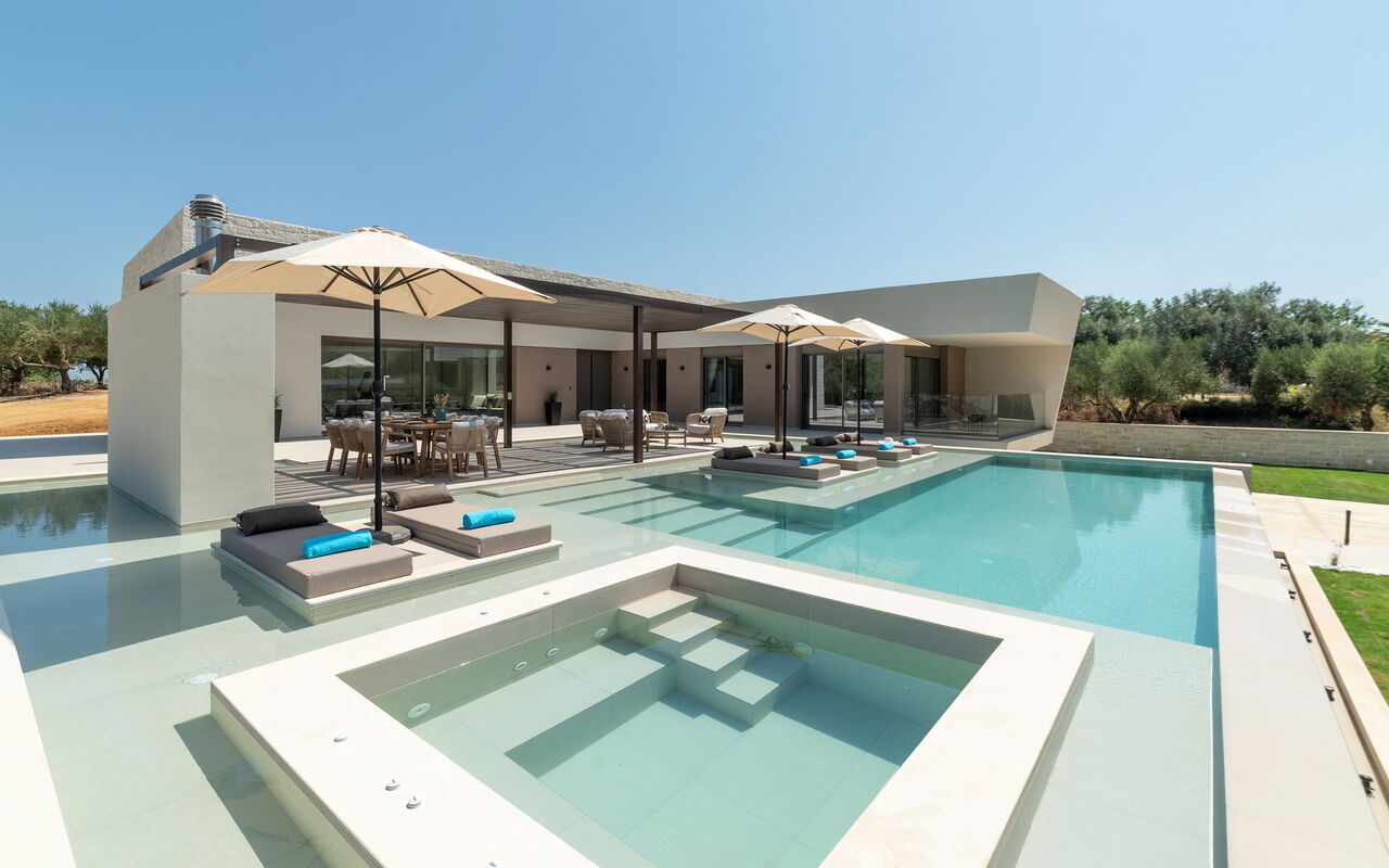 Villa El: basseng, boblebad