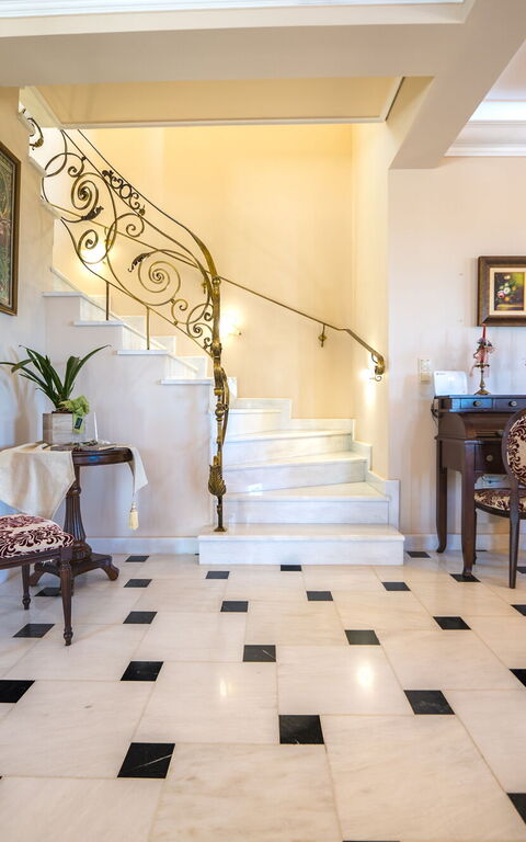 Iro Royal Villa: Stue