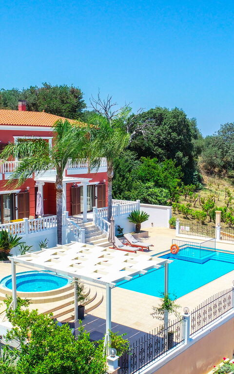 Iro Royal Villa: basseng, boblebad, Eksteriør, Utendørs