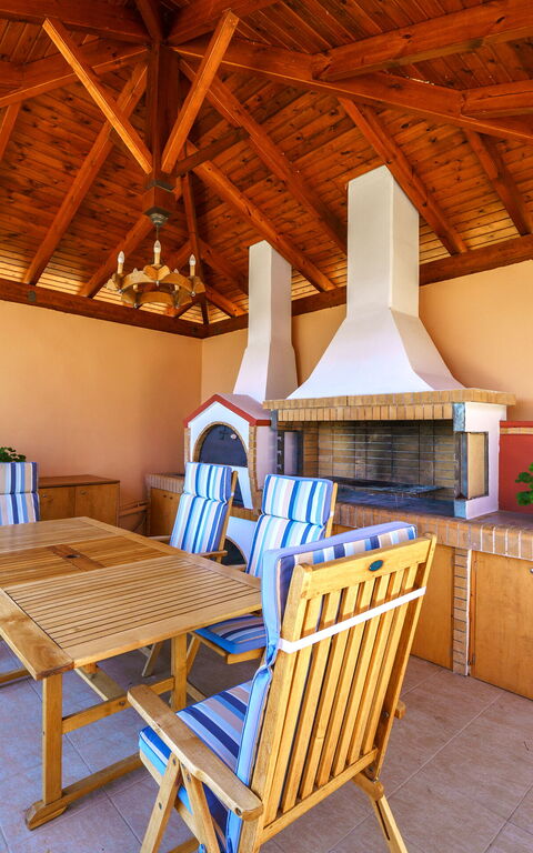 Iro Royal Villa: Balkong / terrasse / uteplass, Eksteriør, Utendørs