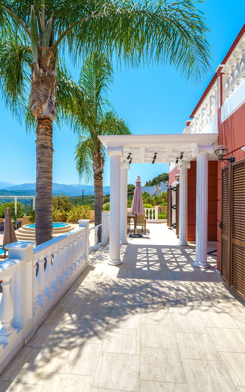 Iro Royal Villa: basseng, Eksteriør, Utendørs