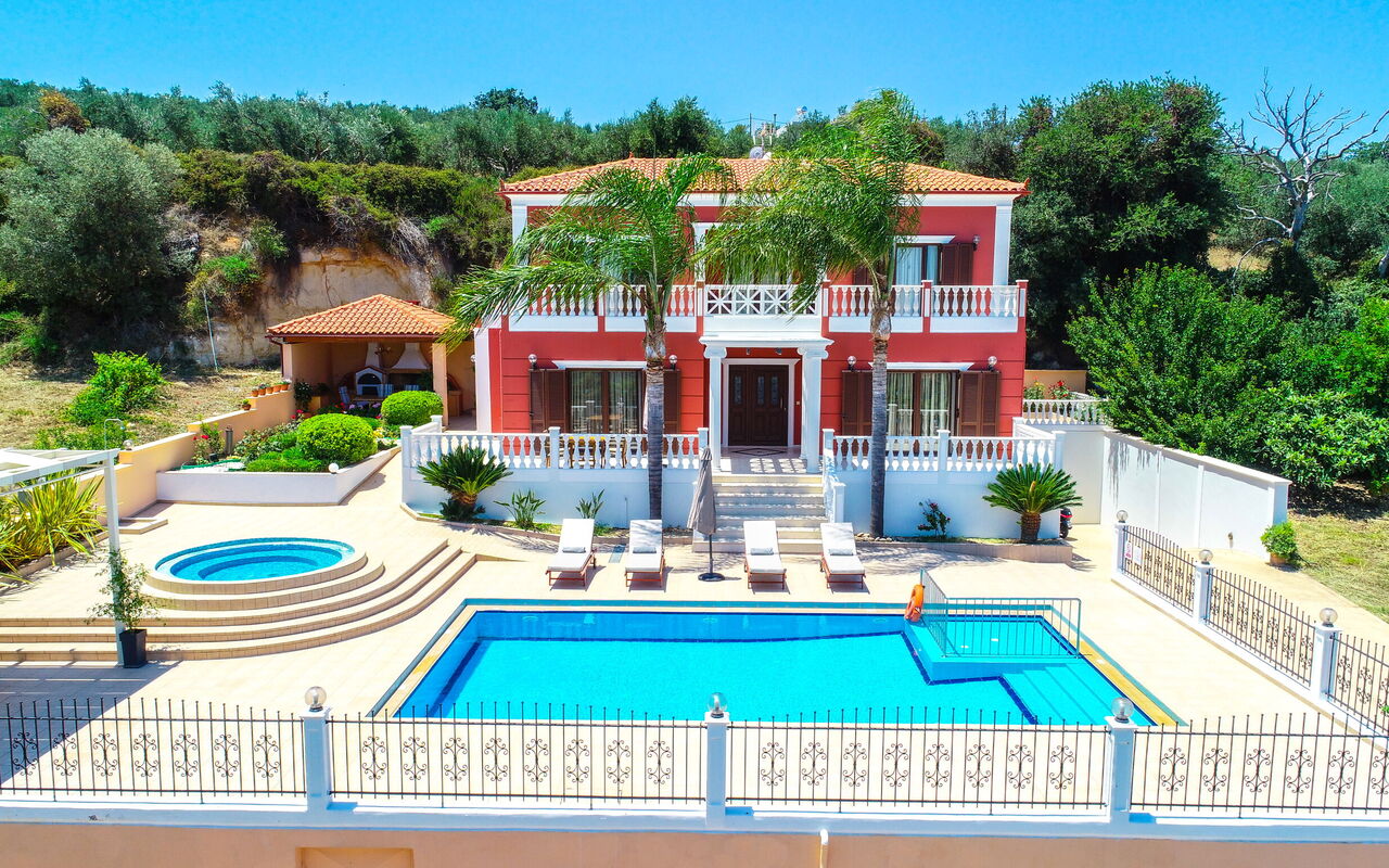 Iro Royal Villa: basseng, boblebad, Eksteriør, Utendørs