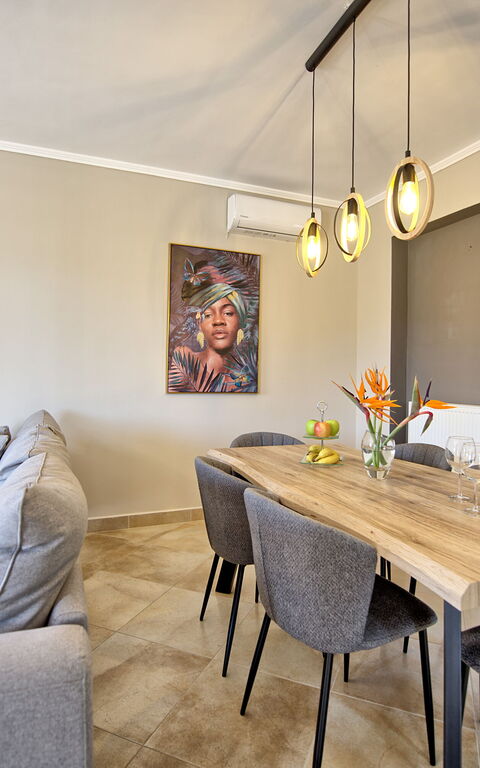 Villa Kostantina: Lunsjrom, Stue