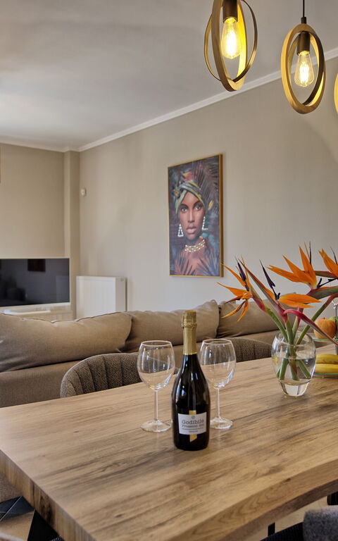 Villa Kostantina: Lunsjrom, Stue