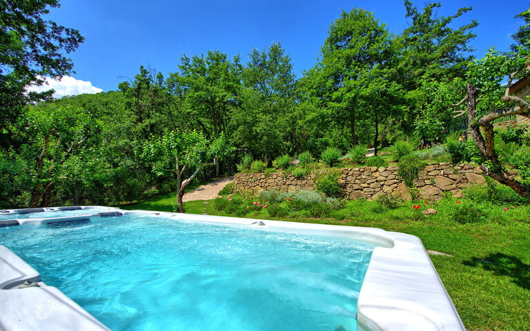 Villa Mulino: basseng, boblebad, Eksteriør, Hage, Utendørs