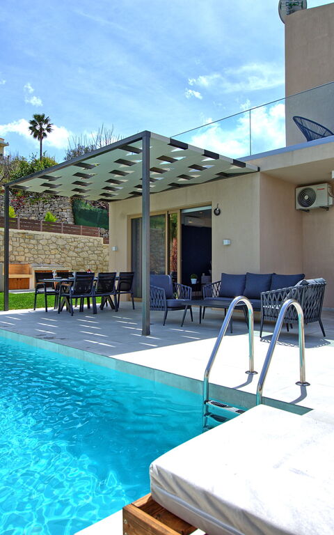 Villa Silentium Ionia: basseng, Eksteriør, Utendørs