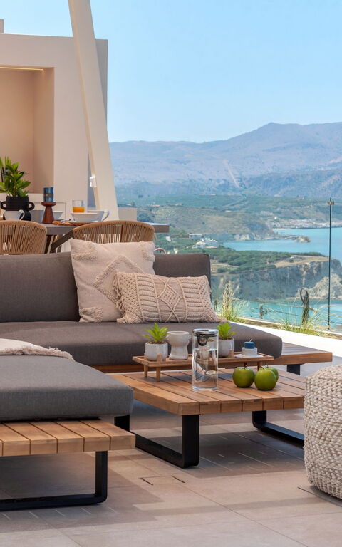 Seaview Lux: Balkong / terrasse / uteplass, Eksteriør, Utendørs