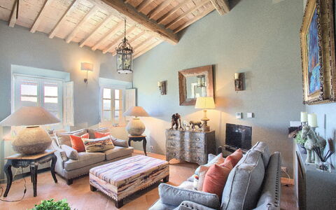 Feriebolig La Loggia: Stue