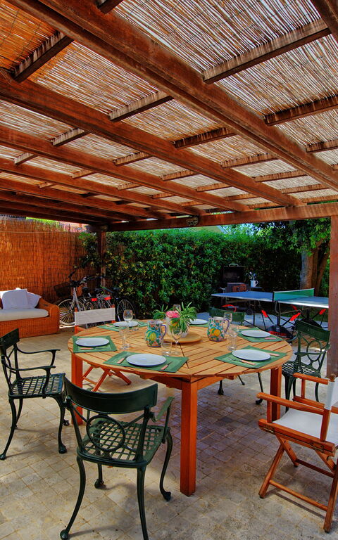 Villa Dolce Vita: Balkong / terrasse / uteplass, Utendørs