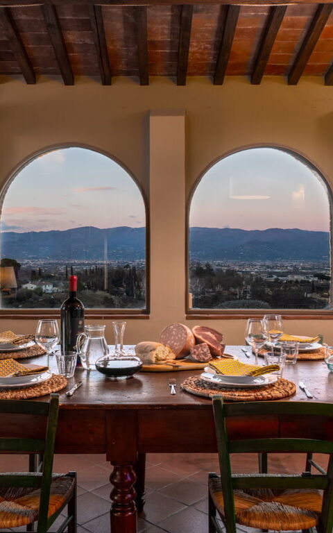 Villa Bellostare: Lunsjrom, Mat