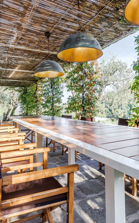 Villa Bellostare: Balkong / terrasse / uteplass, Hage, Utendørs