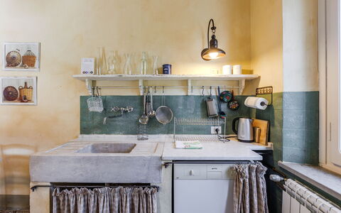 Feriebolig Verderame: Kjøkken