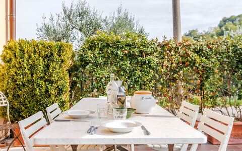 Feriebolig Verderame: Balkong / terrasse / uteplass