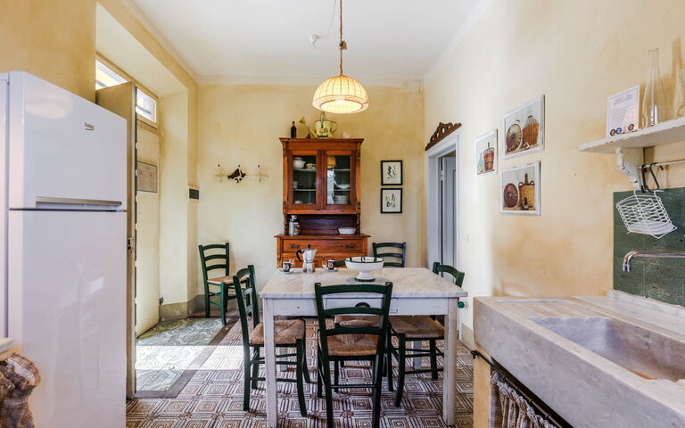 Feriebolig Verderame: Lunsjrom, Stue