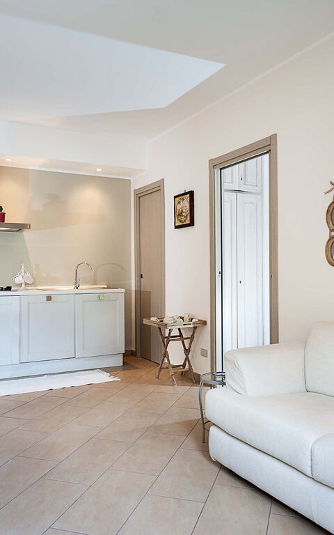 Villa Montefiore: Kjøkken, Stue