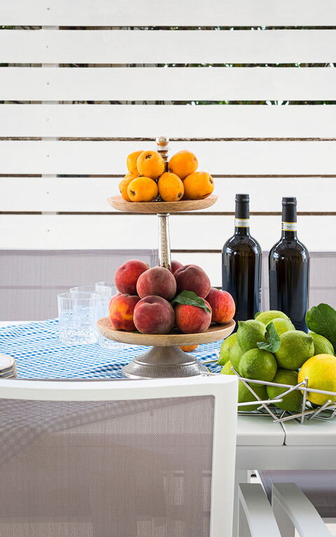 Villa Hermes: Eksteriør, Mat