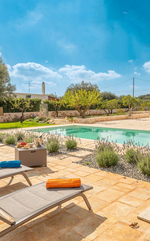 Trullo Adea: basseng, Eksteriør, Hage, Utendørs