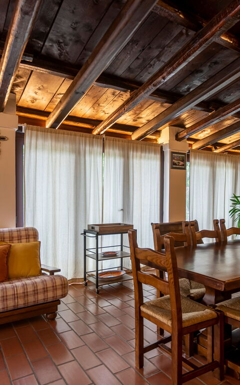 Villa Ca Viola: Kjøkken, Lunsjrom