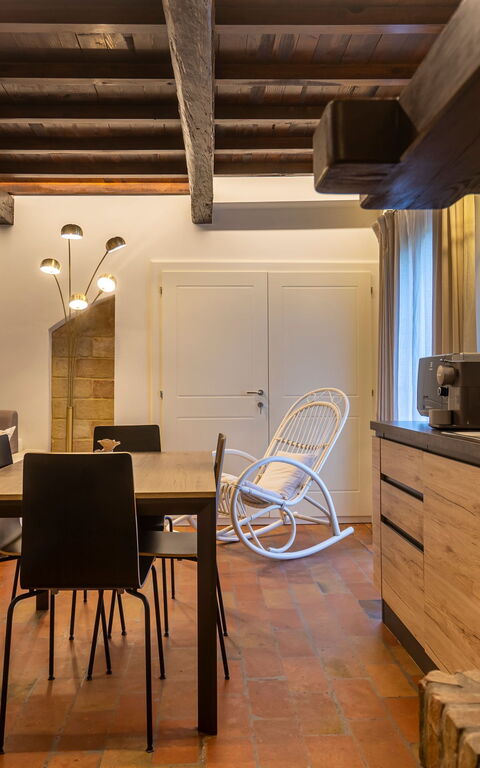 Villa Ca Viola: Kjøkken, Stue