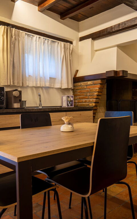 Villa Ca Viola: Kjøkken, Stue