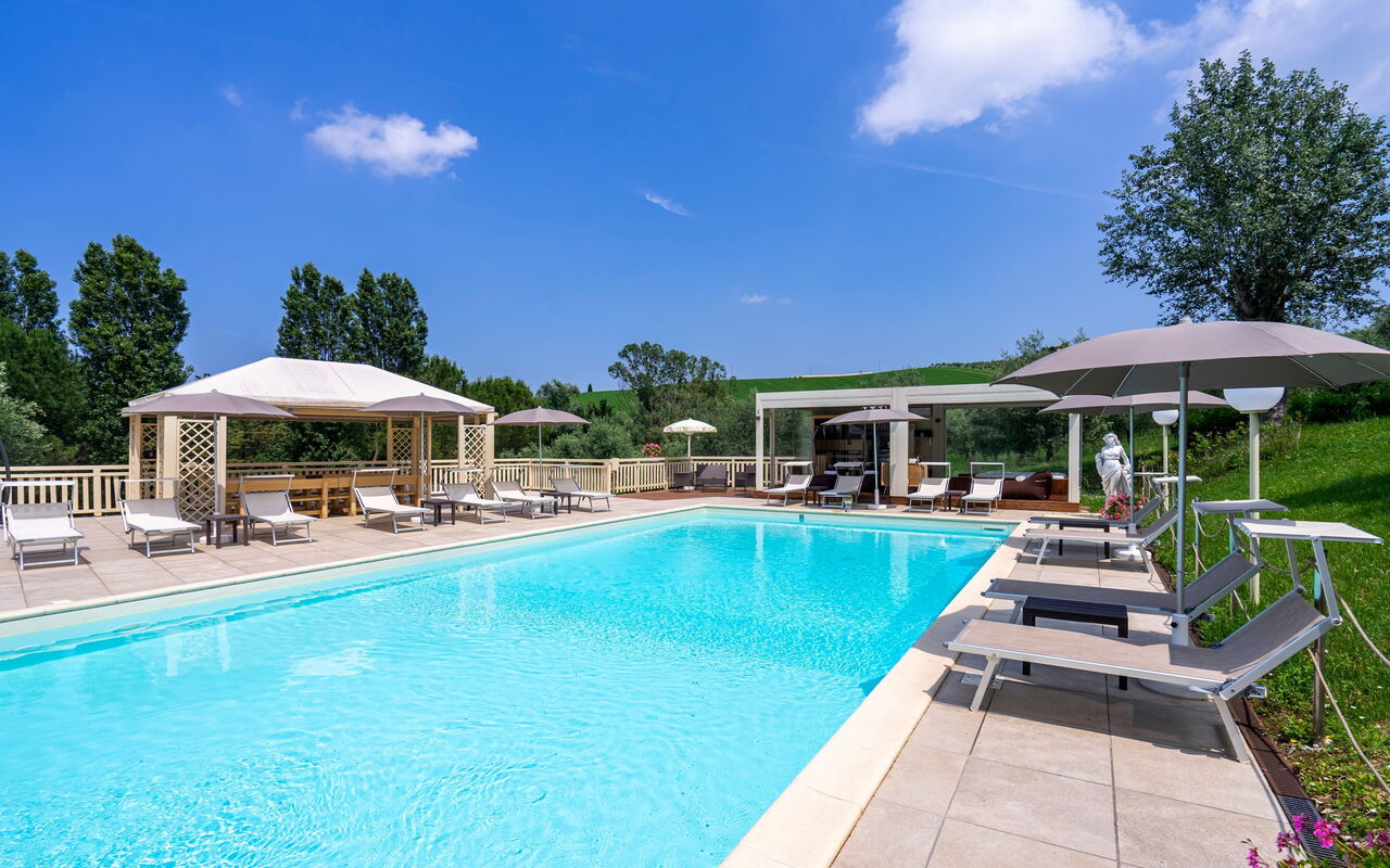 Villa Ca Viola: basseng, Eksteriør, Utendørs