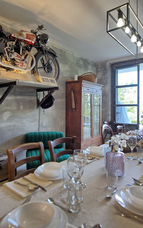 La Nocciola: Kjøkken, Lunsjrom