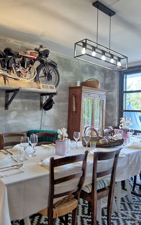 La Nocciola: Kjøkken, Lunsjrom