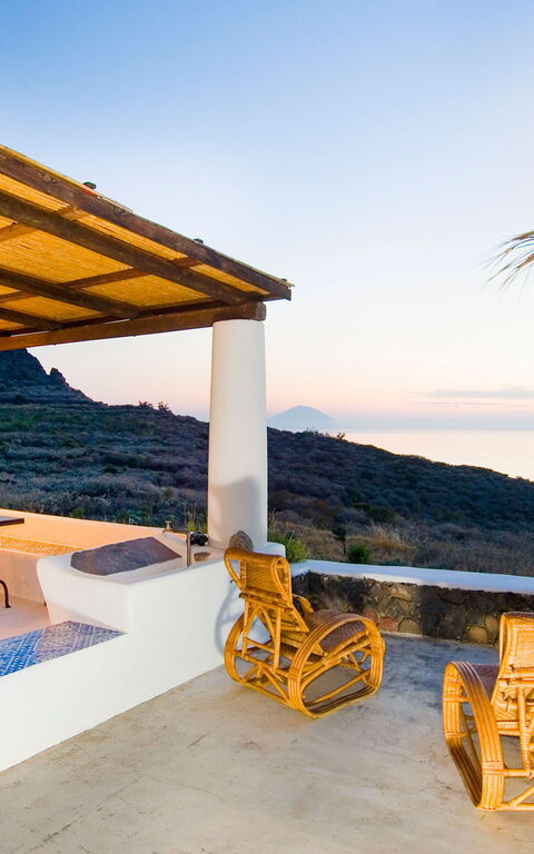 L'ulivo Di Pollara: Balkong / terrasse / uteplass, Eksteriør, Utendørs, Visningar