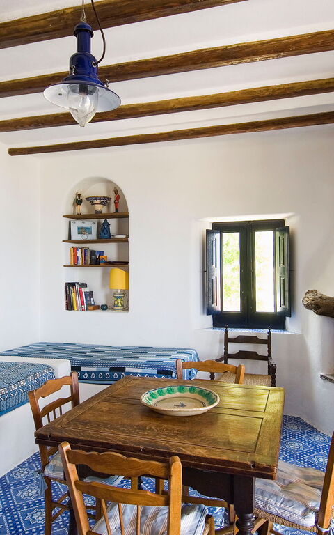 L'ulivo Di Pollara: Kjøkken, Stue