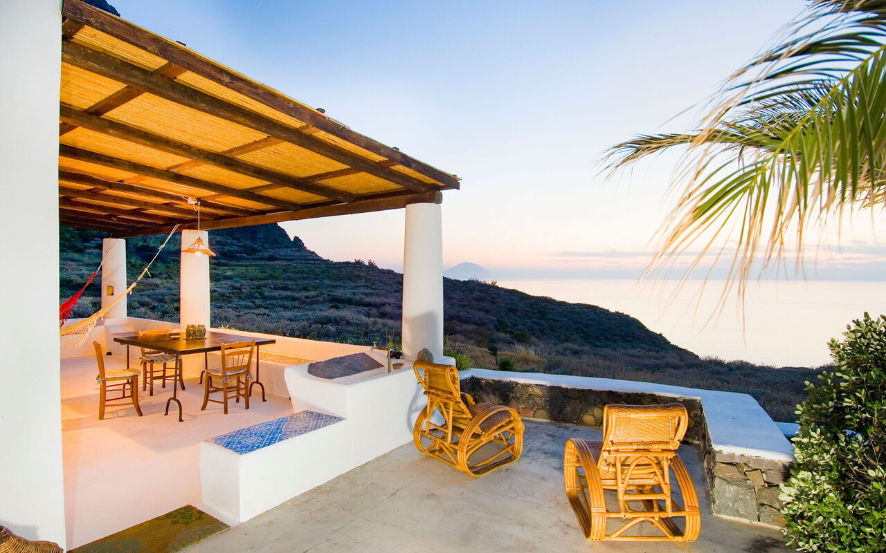 L'ulivo Di Pollara: Balkong / terrasse / uteplass, Eksteriør, Utendørs, Visningar