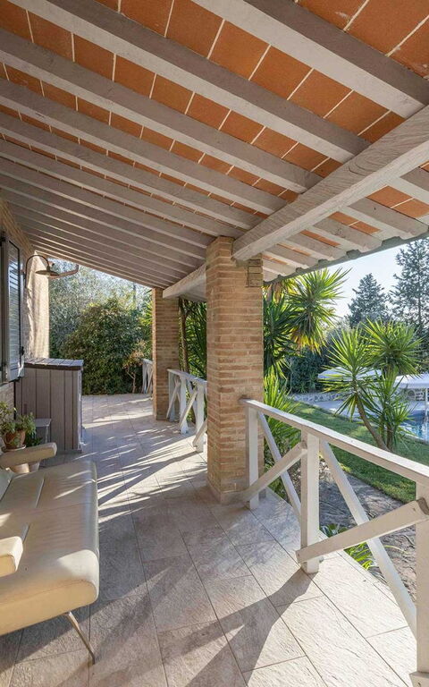 Santo Stefano: Balkong / terrasse / uteplass, basseng