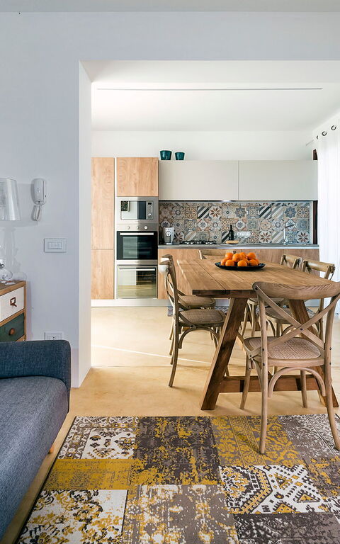 Villa San Lorenzo Ulivo: Kjøkken, Stue