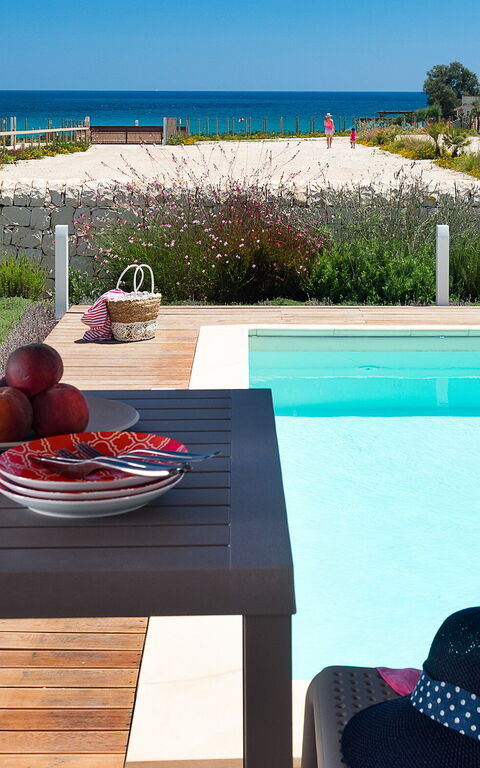 Villa San Lorenzo Fico D'india: basseng, Eksteriør, Utendørs