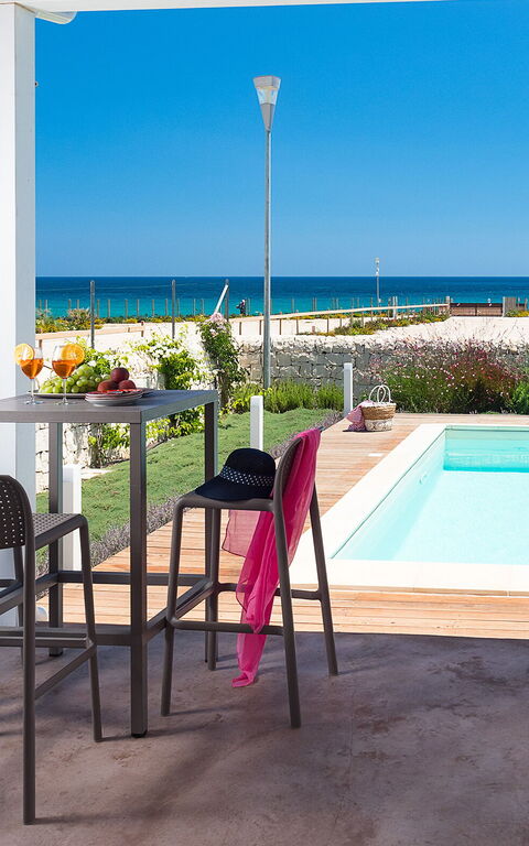 Villa San Lorenzo Fico D'india: basseng, Eksteriør, Utendørs