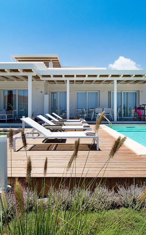 Villa San Lorenzo Fico D'india: basseng, Eksteriør, Utendørs