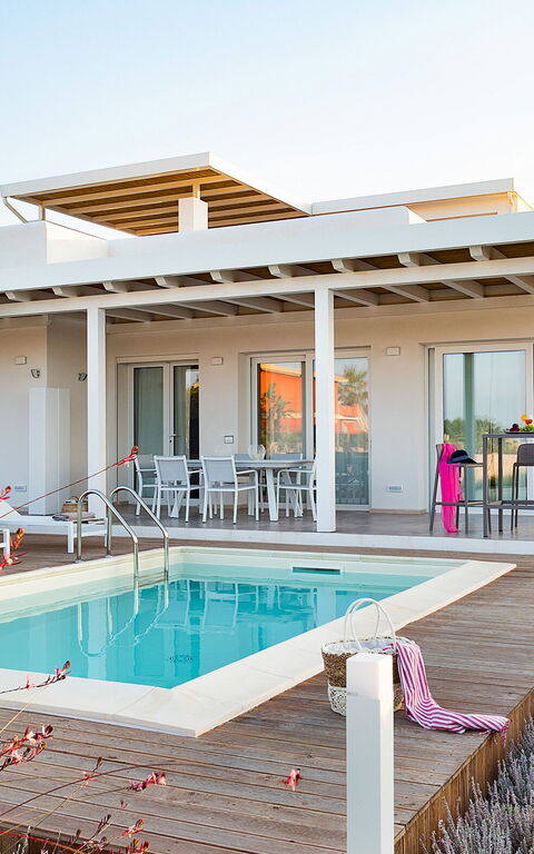 Villa San Lorenzo Fico D'india: basseng, Eksteriør, Utendørs