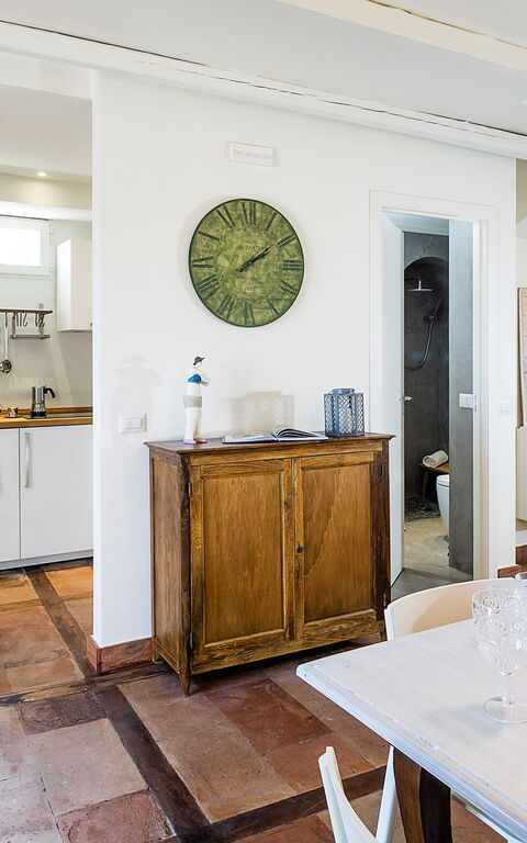 Casa Tecla: Kjøkken, Lunsjrom, Stue