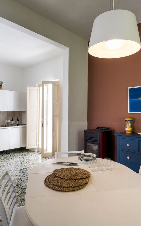 Brezza Marina: Kjøkken, Lunsjrom