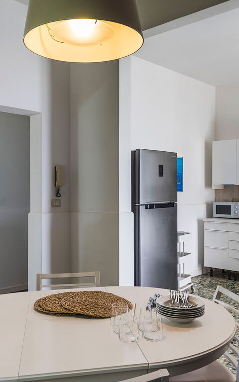 Brezza Marina: Kjøkken, Lunsjrom