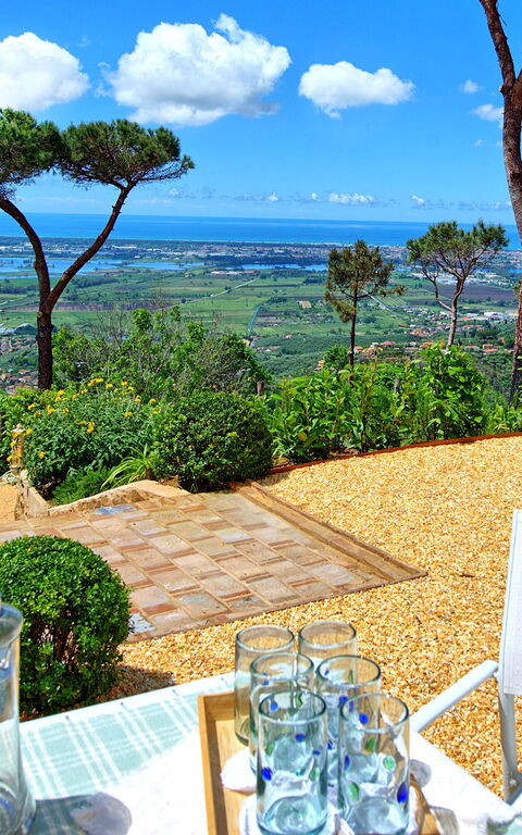 Casarosa Di Mariasole: Eksteriør, Utendørs, Visningar