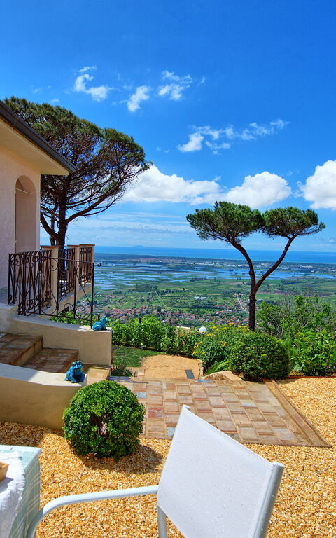 Casarosa Di Mariasole: Eksteriør, Utendørs, Visningar