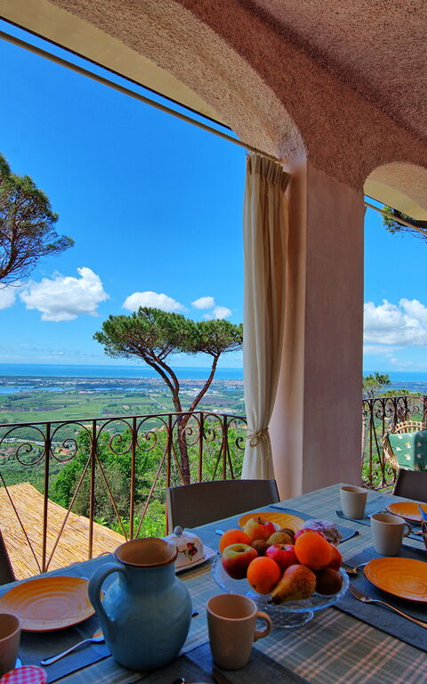 Casarosa Di Mariasole: Eksteriør, Utendørs, Visningar