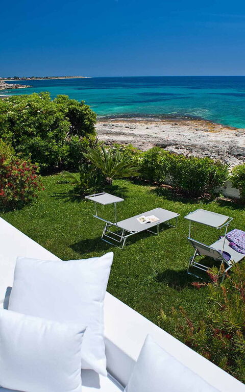 Casa Blu: Eksteriør, Hage, Sommer, Utendørs, Visningar