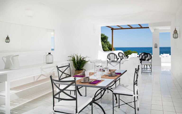 Casa Blu: Lunsjrom