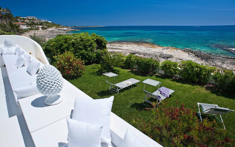 Casa Blu: Eksteriør, Hage, Sommer, Utendørs, Visningar