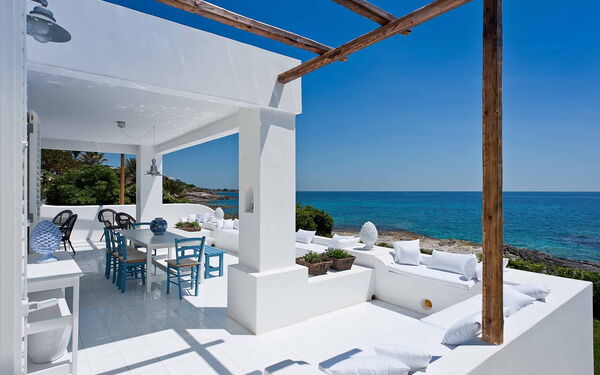 Casa Blu: Balkong / terrasse / uteplass, Eksteriør, Utendørs