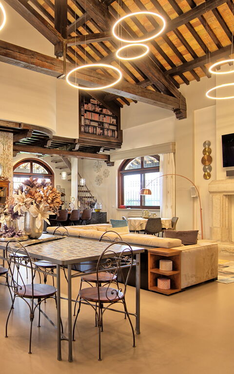 Villa Tagliaferri: Lunsjrom, Stue